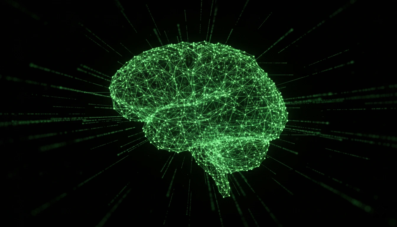 AI Neural Network Brain